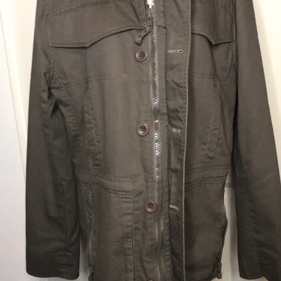Forever 21 21Men Utility Army Green Large Jacket - Picture 3 of 8